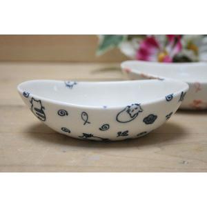 □日本製 美濃焼 製造・直売 舟型小鉢 白 白磁器 舟形 船形 舟型 船型