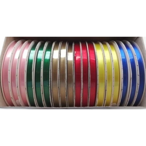 ＨＥＩＫＯ リボン シングルサテン 幅６ｍｍ×２０ｍ巻 1本  シモジマ