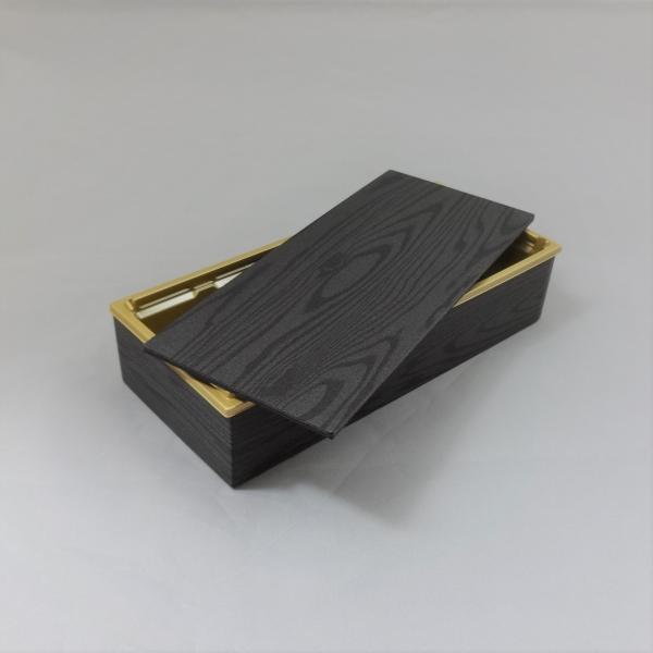 アクタ ワン折重73×31 フチ・金底・共蓋セット 50組 パーツ別梱包 2段使用可能