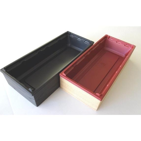 【下段用・蓋なし】ワン折重73×31 フチ・A底セット 2段弁当容器  50組 パーツ別梱包 ACT...