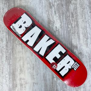 ベーカー デッキ BAKER DECK 7.5 インチ ロゴデッキ レッド RED LOGO