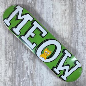 ミャオ デッキ MEOW DECK 7.5 インチ TEAM チーム スケートボード