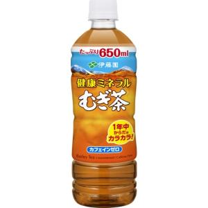 〔ケース販売〕伊藤園 健康ミネラルむぎ茶 650ml 〔×48本セット〕〔代引不可〕｜act-shop2020