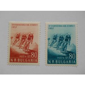 ブルガリア 切手 1957 第4回 ツール・ド・エジプト 1047-4