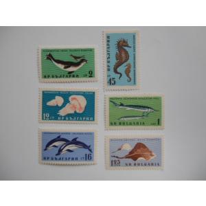 ブルガリア 切手 1961 黒海 動物 1292-2