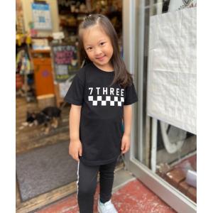 73R（セブンスリーアール）7THREE CHECKER KIDS T-SHIRT 21SS