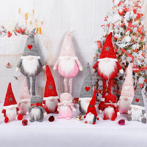 クリスマス 飾り 人形 伸縮できる サンタ 部屋装飾 北欧の妖精 手作り かわいい クリスマスツリー...