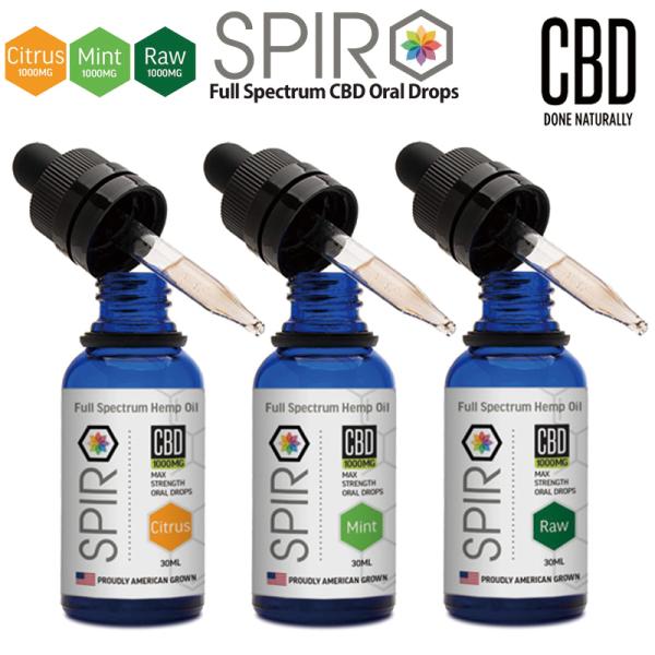CBDオイル| Halo SPIRO CBDオイル 30ml フルスペクトラム 1000mg