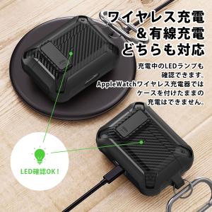 AirPodsケース 高耐衝撃性 ロック式 A...の詳細画像4