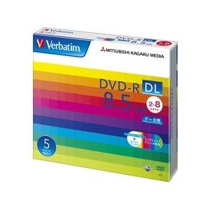 Verbatim DVD-R DL [8.5GB/PCデータ用/8倍速対応/5枚スリムケース入り/ワ...