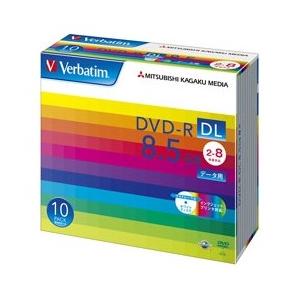 Verbatim DVD-R DL [8.5GB/PCデータ用/8倍速対応/10枚スリムケース入り/...