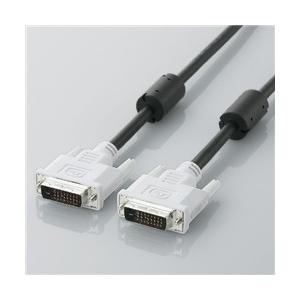 ELECOM DVIデュアルリンクケーブル [2.0m/DVI-D24pinオス-DVI-D24pi...