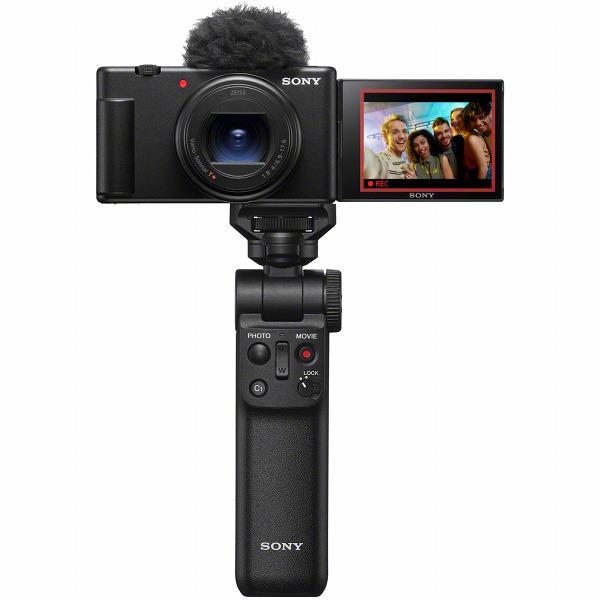 SONY デジタルカメラ VLOGCAM ZV-1 II [シューティンググリップキット/ワイドズー...
