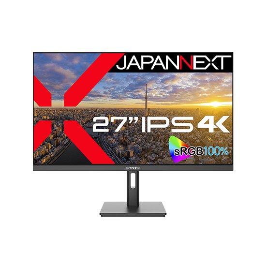 JAPANNEXT 液晶ディスプレイ [27型/3840×2160/HDMI×2、DP×1/スピーカ...