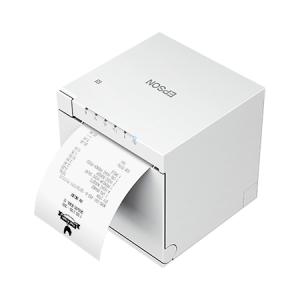 EPSON レシートプリンター スタンダードモデル TM-m30III-H [80mm・58mm/USB・有線・無線LAN・Bluetooth] 《ホワイト》 (TM303H621W)｜acthink-shop