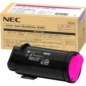 NEC トナーカートリッジ 《マゼンタ》 (PR-L4C550-12)｜acthink-shop