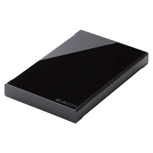 ELECOM ポータブルハードディスク e:DISK [法人向け/500GB/USB3.0対応] (ELP-CED005UBK)｜acthink-shop