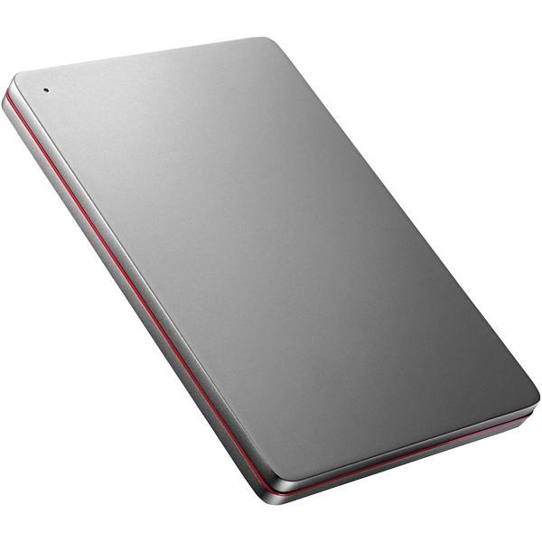 アイオーデータ USB3.0/2.0対応 ポータブルハードディスク 「カクうす」 [1TB/アルミボ...