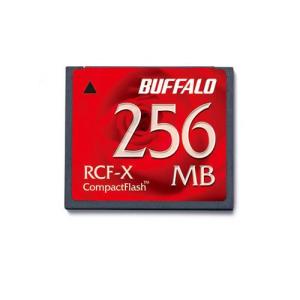 Buffalo コンパクトフラッシュ [256MB/ハイコストパフォーマンスモデル] (RCF-X256MY)｜acthink-shop