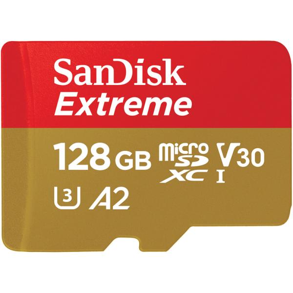 サンディスク エクストリーム microSDXC UHS-I カード [128GB] (SDSQXA...