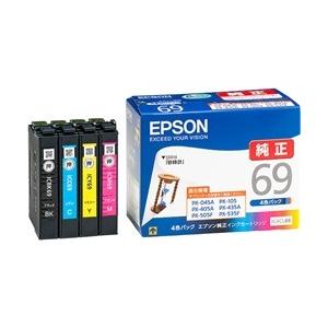EPSON インクカートリッジ [砂時計] 《4色パック》 (IC4CL69)