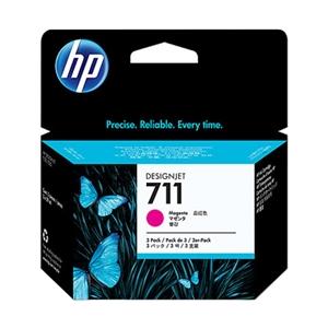 HP 711 インクカートリッジ [29ml/3個パック] 《マゼンタ》 (CZ135A)