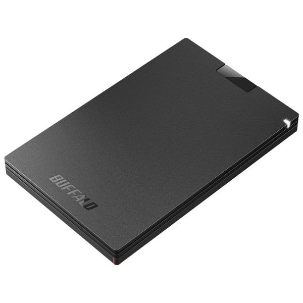 Buffalo USB3.2(Gen1) ポータブルSSD Type-A [1.0TB] 《ブラック...