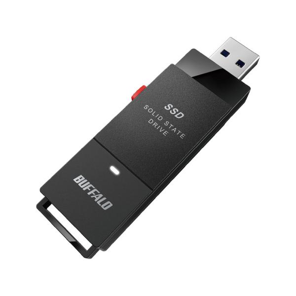 Buffalo スティック型SSD [1.0TB/USB3.2(Gen2)/TV録画/PC対応/Ty...