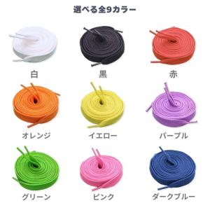 靴紐 靴ひも シューレース 平紐 アクティカ ...の詳細画像3