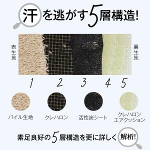 インソール 中敷き 消臭 蒸れ対策 薄い 足の...の詳細画像5