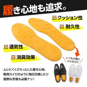インソール 中敷き 暖かい あったかい 防寒 ...の詳細画像3