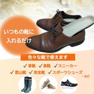 インソール 中敷き 暖かい 防寒 蒸れ 足ムレ...の詳細画像3