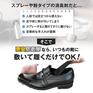 インソール 消臭 悪臭 臭い 蒸れ 足ムレ 対...の詳細画像4