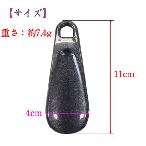 靴べら 靴ベラ 持ち歩き コンパクト 携帯 ハ...の詳細画像3