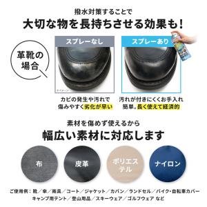 防水スプレー 防汚 防油 靴 服 撥水 強力 ...の詳細画像5