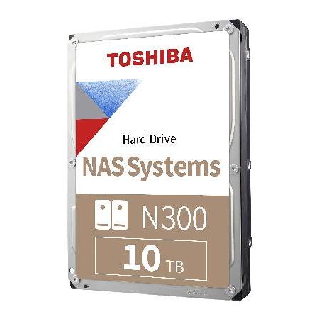 東芝N300 10TB NAS 3.5インチ内蔵ハードドライブ - SATA 6 Gb /秒7200...