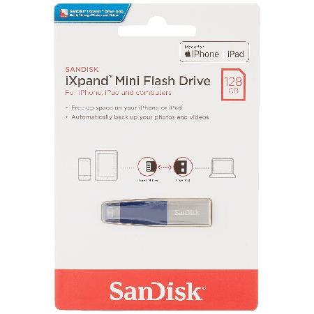 SanDisk (サンディスク) 128GB USB 3.0 iXpand ミニフラッシュドライブ ...