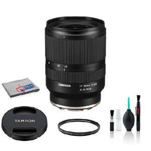 Tamron ミラーレス一眼 17-28mm f/2.8 Di III RXD レンズ ソニー ミラーレス一眼 Eマウント AFA046S-700 UVフィルター付き + クリーニングキット(海外　並行輸入