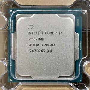 Intel Core I7-8700K I7 8700K 3.7 GHz 6コア 12スレッド CP...