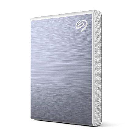 Seagate (シーゲイト) One Touch SSD 2TB 外付けSSD ポータブル - ブ...
