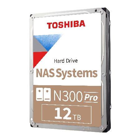 Toshiba N300 PRO 12TB 大型ビジネスNAS(最大24ベイ) 3.5インチ 内蔵ハ...