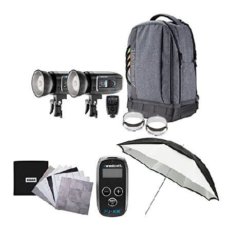 Westcott FJ400 Strobe 2-Light Backpack Kit with FJ...