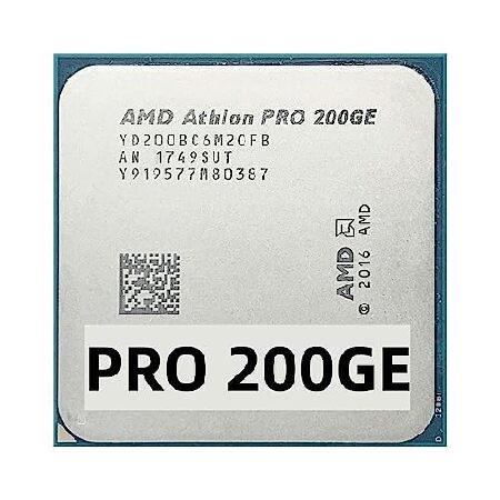 AMD Athlon PRO 200GE CPU Used 2-Core 4-Thread Desk...