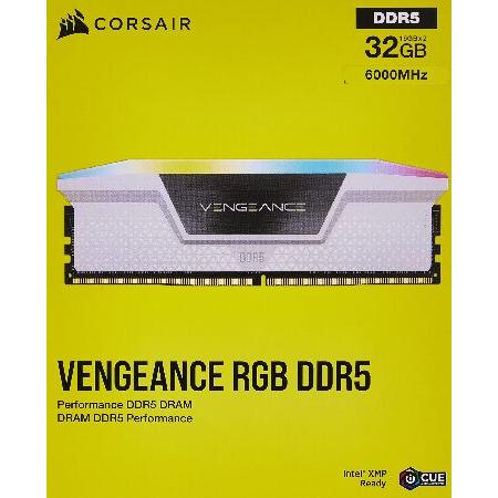 CORSAIR DDR5-6000MHz デスクトップPC用メモリ VENGEANCE RGB DD...