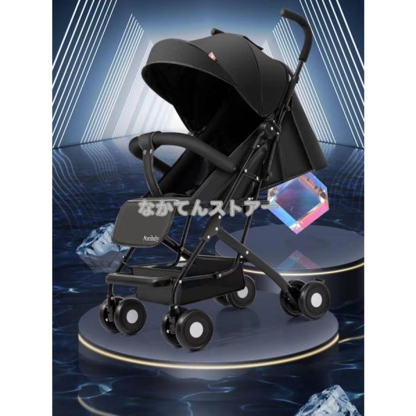 軽量折りたたみベビーカー バギー 持ち運び ポータブル フック コンパクト ベビー超軽量4kg 耐荷...