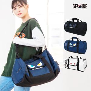 スフィダーレ ボストンバッグ 2way レディース 女子 大人ファスナー 大容量 ナイロン キャラクター カジュアル ストリート｜actionbag