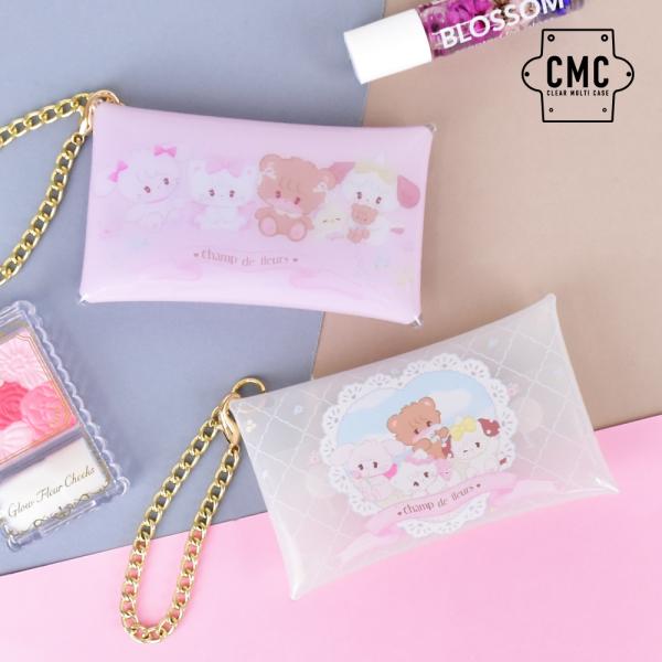 mikko クリアポーチ 小物入れ チェーン付き ミニポーチ クリアマルチケース Sサイズ レディー...