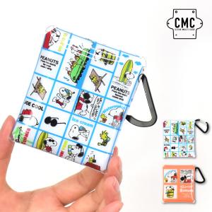 スヌーピー SNOOPY クリアマルチケース SSサイズ 小物入れ ポーチ カラビナ airpodsケース レディース メンズ 大人 高校生 かわいい キャラクター グッズ
