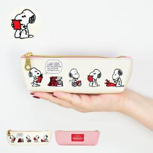 スヌーピー Snoopy ペンケース 筆箱 レディース 女子 刺繍 薄型 ファスナーフェイクレザー 合成皮革 キャラクター スヌーピーグッズ 文房具 Snoopy0080 Action 通販 Yahoo ショッピング