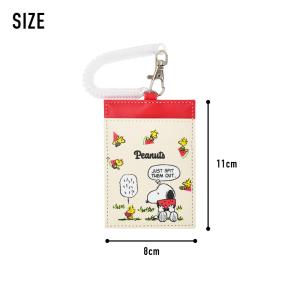 スヌーピー SNOOPY パスケース 定期入れ...の詳細画像3